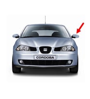 Seat Cordoba 2003-2009 Sol Yan Dış Dikiz Ayna Kapağı 6L0857537