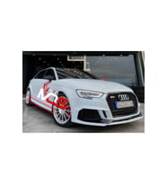 AUDİ A3 HB MARŞPİYEL SAĞ SOL TAKIM FİBERGLASS BOYASIZ