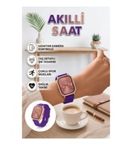 Kadın Akıllı Saat Seti – Uzaktan Telefon Kamera Kontrolü