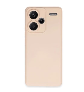 Xiaomi Redmi Note 13 Pro Plus Kılıf Nano içi Kadife Silikon - Pudra