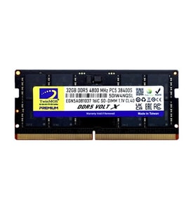 TWINMOS 32GB DDR5 4800MHZ CL40 NOTEBOOK RAM VOLT X TMD532GB4800S40