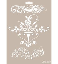 Cadence New Stencil Collection A4 AS-572 