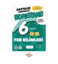 6. Sınıf Bumerang 32 Haftalık Fen Denemeleri+ Telefon Standı