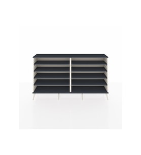 Arges Konsol 8 Raflı  176x30x99 Aytaşı-Antrasit