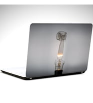 Ampül ve Duman Laptop Sticker 17 inch (39X27CM)