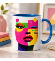 Pop Art Tasarım Kupa Bardak