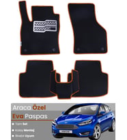 FORD FOCUS 3.5 HATCHBACK (2015-2018) Uyumlu EVA Paspas Tam Set–Araca Özel,Su Geçirmez