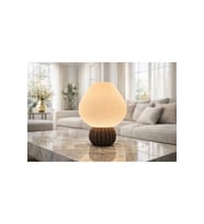 DOVİ MODEL - LED Abajur - Masa Lambası - USB 5V ile Çalışır - Slim Led Aydınlatması Dahildir - Dekoratif Lamba - Renk Seçenekli