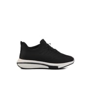 Walkway Siyah-Füme Fileli Hafif Esnek Unisex Spor Ayakkabı Molen 118 G