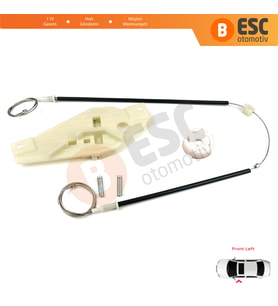 Toyota Corolla E10 AE100 E100 1991-1999 3/4/5 Kapı 6980212140 İçin Ön Sol Cam Kriko Tamir Seti