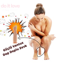 Do It Love - Vantuzlu Yumruk Dildo - 33cm Büyük Boy - Ultra Maksimum Zevk - Big Bang (STD)