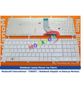 Hp Pavilion dv7-2150ek Klavye Beyaz