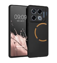 Microsonic Matte Silicone Infinix GT 20 Pro Kılıf Siyah (Siyah)