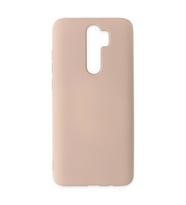 Xiaomi Redmi Note 8 Pro Kılıf Nano İçi Kadife Silikon - Pudra