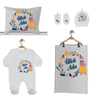 Pia Baby Gl 2200 İsme Özel Beşli Tulum Set