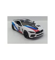 Dianomi 1 38 BMW M8 COMPETİTİON COUPE LİVERY EDİTİON beyaz// 13 cm metal araba