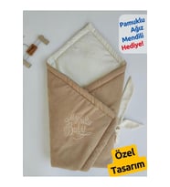 Bebek Kundak Battaniyesi Özel Seri Hediyelik Bebek Dış Kundağı Yenidoğan Mevsimlik Oyun Matı