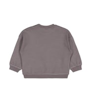 Civil Baby Hayvanlar Baskılı 6-18 Ay Sweatshirt - Gri 9-12 Ay (Füme)