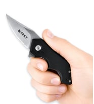 CRKT ARVION Siyah G10 Cep Çakısı, Paslanmaz Çelik, EDC Çakı, Kamp Çakısı, Mini Çakı Bıçak