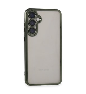 Samsung Galaxy S23 Fe Kılıf Razer Lensli Silikon - Yeşil