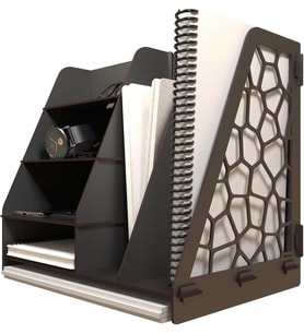 Design Voronoi Masaüstü Organizer Düzenleyici A4 Evrak Rafı