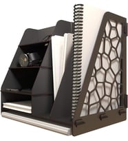 Design Voronoi Masaüstü Organizer Düzenleyici A4 Evrak Rafı
