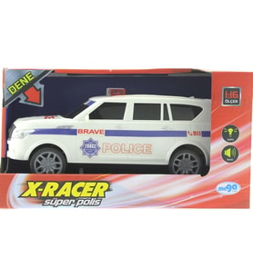 Mulvxurg Urg02 Sürtmeli Sesli Ve Işıklı Suv Polis Arabası (Mulvix)