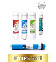 Su Arıtma Cihazı 5'li Filtre Yıllık Bakım Seti