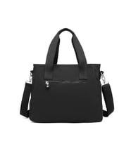 Smart Bags Omuz Askılı Kadın Çantası Krinkıl Kumaş 3110 (Siyah)