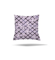 Patchwork Çiçek Desen Etnik Gizli Fermuarlı Yastık Kılıfı Kırlent Kılıfı Koltuk Yastık Kılıfı (Lila)