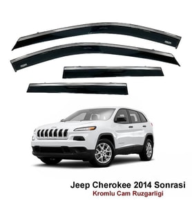 Jeep Cherokee  Kromlu Cam Rüzgarlığı Niken 2014 Sonrası