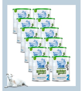 Golden Goat Keçi Devam Sütü 2 Numara 400 gr 12'li Paket