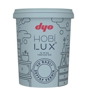 DYO HOBİLUX ŞEFFAF VERNİK MAT 0.9 LT