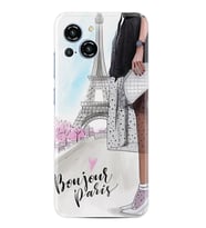 Reeder S23 Max Pro Kılıf Resimli Desenli Baskılı Silikon Bonjour Paris 1419
