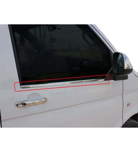 Drs Tuning Caravelle Uyumlu Cam Çıtası 2 Parça Krom 2003-2010