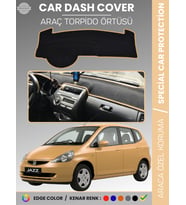 HONDA JAZZ (2002-2007) Torpido Örtüsü Torpido Koruma Tam Uyum Çatlamayı Önler Kolay Montaj