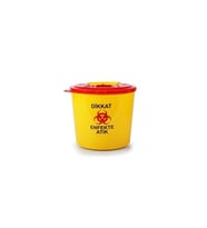 Omnisoft Tıbbi Atık Plastik Çöp Kovası 1.3 lt