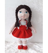 Şirin Et Bebek Amigurumi Organik Oyuncak