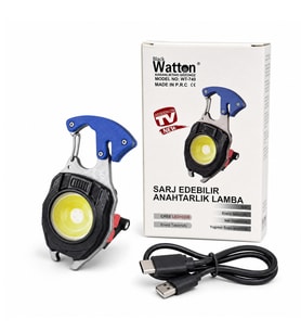 Çok Amaçlı Kamp Işığı Anahtarlık Lamba WT-740