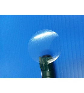 20 MM Pvc Şeffaf Yuvarlak Etiket 3000 Sarım