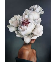 Çiçeklenmek Sayılarla Boyama Seti 40x 50 cm (Tuvale Gerili)