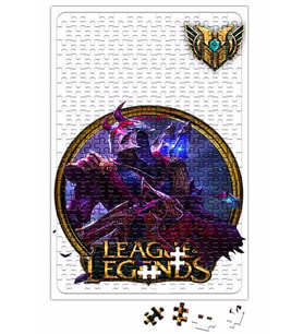 Jhin LoL League Of Legends Puzzle 240 Parça Yapboz