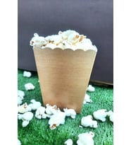 8'li Gold Parlak Mısır Kutusu - PopCorn Kutusu - Doğum Günü İkram Hediye - 