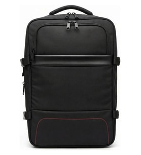Seyahat Sırt Çantası Laptop Bölmeli Genişletilebilir 17.3" İnç USB Aparatlı 8683255013791 (Siyah)