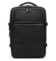 Seyahat Sırt Çantası Laptop Bölmeli Genişletilebilir 17.3" İnç USB Aparatlı 8683255013791 (Siyah)