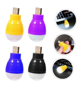 PowerMaster PM-34389 USB Beyaz Gece Lambası Mini Ampul Aydınlatma