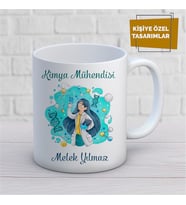 Kişiye Özel İsim Yazılabilir Kimya Mühendisi Kupa Bardak