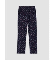 LC WAIKIKI Lacivert Yılbaşı Temalı Erkek Pijama Alt