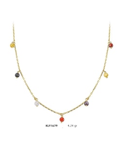 14 Ayar Altın Şans Kolye KLY1679