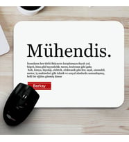 Kişiye Özel Mühendise Hediye Mousepad